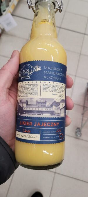 Likier Jajeczny - Mazurska Manufaktura Alkoholi
