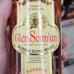 Glen Scanlan finest scotch whisky