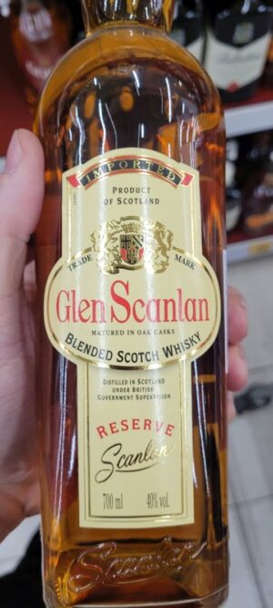 Glen Scanlan finest scotch whisky