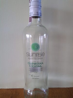 Sunrise Caipiroska Cocktail