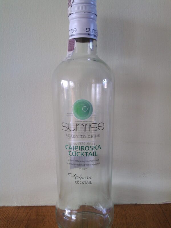 Sunrise Caipiroska Cocktail