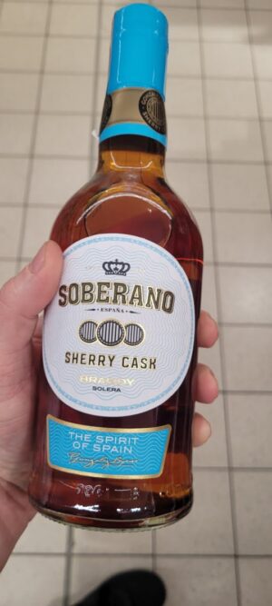 Soberano Sherry Cask Brandy