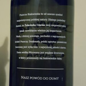 Żubrówka Czarna