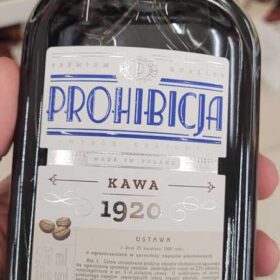 Likier Prohibicja Kawa