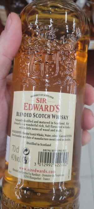 Sir Edward's Blended Scotch Whisky