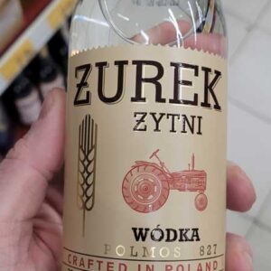 Żurek Żytni. Wódka