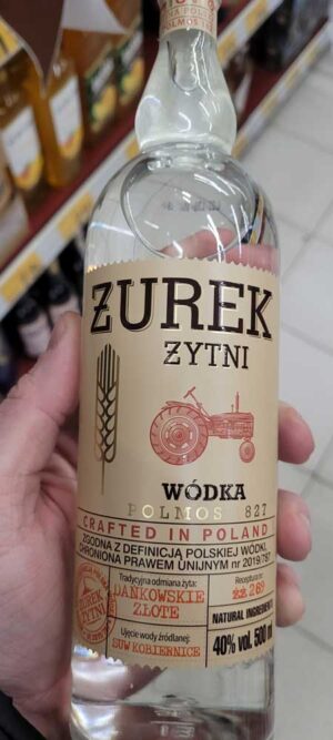 Żurek Żytni. Wódka