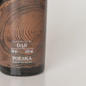 Żubrówka Czarna Leżakowana w Beczkach z Dębu